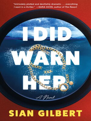 cover image of I Did Warn Her